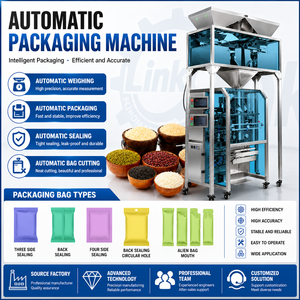 Máquina Empacadora de Nueces Automática de Alta Velocidad con Pantalla Táctil PLC para Granos de Café, Fábrica OEM en <span class=keywords><strong>España</strong></span> - Product Image 3