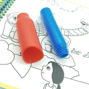 Reusable Water Color Custom Zoo Design Printing Child Adult Cartoon Story Coloring Printing Book Drawing Toys For Girl And Boys