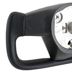 Volante Deportivo de Fibra de Carbono y Cuero Personalizado para Tesla Modelo S/Modelo 3/Y, Volante Tipo Yoke - Product Image 3