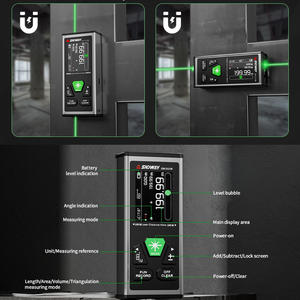 स्ंडवे दोहरे हरे रंग के रेंजफाइंडर आउटडोर अनुकूलित 60 मीटर/120 मीटर एंटो-स्क्रीन रोटेशन लॉक चुंबकत्व डिजिटल कोण लेजर दूरी मीटर - Product Image 6