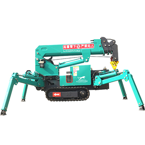 סין זחילה עכביש הידראולי זול מנוף 3 טונות טלסקופית בום מנוף מיקרו קרולר 5 טון 8 טון למכירה - Product Image 2