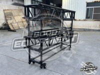 Dj Booth Lighting Roof Truss System Aluminio Stage Truss Display Pre Rig Truss