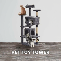 Meilleures ventes : Arbre à chat de luxe, maison, hamac en bois sur mesure, lit pour chat, style moderne avec une touche classique, carton, toutes saisons