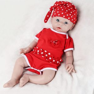 Muñecas Bebé <span class=keywords><strong>Reborn</strong></span> de Silicona de 20 Pulgadas Niña Realista Recién Nacida para Niños Mejor Regalo de Cumpleaños Juguete para Aliviar el Estrés - Product Image 1