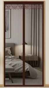 <span class=keywords><strong>Moustiquaire</strong></span> magnétique moderne 100x210cm à fermeture automatique anti-moustiques et anti-insectes, installation facile pour portes et fenêtres - Product Image 5