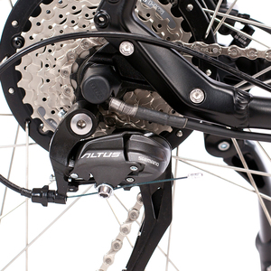 Bicicleta Eléctrica de Montaña con Tecnología Inteligente 2024, Cuadro de Aleación de Aluminio Shimano <span class=keywords><strong>Altus</strong></span> M370, Motor de Cubo Trasero de 504 Wh, Batería de Litio - Product Image 5