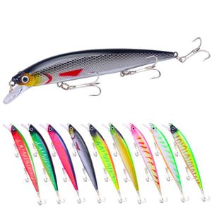 14cm Long 18.3g Large Hard Bait Minnow Life-Like Lead Insert <b>Floating</b> Swimbait Popper Freshwater Fish Cod Ocean Boat <b>Fishing</b> - Product Image 1
