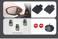 XFD A8 CC A3 A4 Tiguan Passat BSD 77GHz Système de détection d'angle mort pour voitures de tourisme Radar de recul Compatible CLS