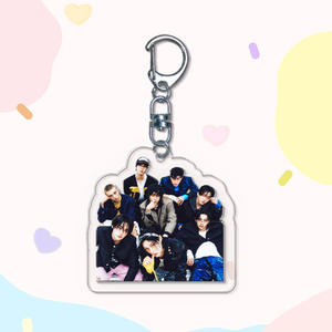 Portachiavi in acrilico DO IT Album Stray Kids, ciondolo per borsa Kpop, portachiavi per auto, ciondolo per telefono, vendita all'ingrosso - Product Image 4