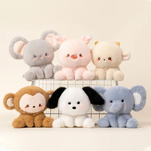 Peluche de Mono Personalizado, Animal de Peluche, <span class=keywords><strong>Mini</strong></span> Peluche Kawaii, Relleno de Algodón PP, Bordado, Regalo de Cumpleaños para Niños, Forro de Malla - Product Image 4