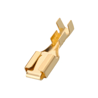 Conector de Batería de Coche con Resorte y Clavija Cuadrada para Motocicleta, Conector Cuadrado de 6.3, Terminal de Cableado de 6.3, DJ621-B6.3B