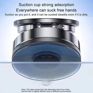 360 Độ Xoay Khung Đứng Mạnh Mẽ Nam Châm Hút Chân Không Hút Cup Từ Xe Người Giữ Điện Thoại Cho <span class=keywords><strong>Iphone</strong></span> - Product Image 5