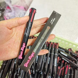 Stylo de maquillage multi-usage d'approvisionnement d'usine OEM ODM formule anti-taches longue durée facile à transporter 4 en 1 crayon à <span class=keywords><strong>l</strong></span>èvres en gros - Product Image 6