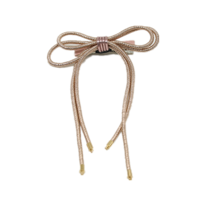 Pince à <span class=keywords><strong>cheveux</strong></span> en <span class=keywords><strong>fil</strong></span> de métal doré vintage Accessoires pour <span class=keywords><strong>cheveux</strong></span> doux et simples pour filles avec alliage de tissu et <span class=keywords><strong>strass</strong></span> - Product Image 2