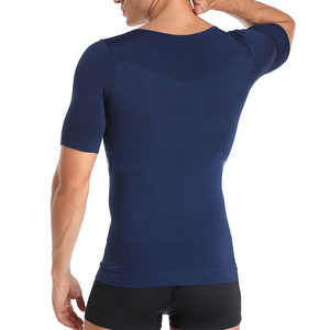 Classix <span class=keywords><strong>T</strong></span>-<span class=keywords><strong>Shirt</strong></span> tonifiant pour homme, chemises de Compression, correcteur de <span class=keywords><strong>Posture</strong></span>, maillot de corps, sous-vêtement correcteur amincissant pour le ventre - Product Image 1