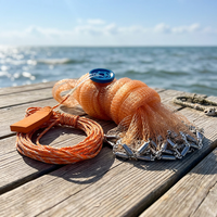 Matériel de pêche à lancer moulé avec précision avec système de corne renforcé pour la pêche côtière en eau salée, matériel marin direct, durable et avancé
