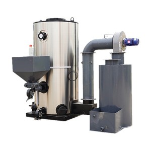 Nueva Caldera de Vapor Industrial Vertical de 1 a 1.5 Toneladas, Generador de Vapor de Biomasa, Combustible de Leña y Pellets, Caldera de Combustible Sólido de 0.05 a 1 Tonelada - Product Image 6