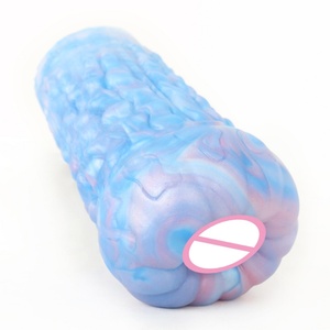 GEEBA Jellyfish Style Male <b>Masturbator</b> Cup Sex Toys Colorful Pocket Pussy Small and Comfortable for Men Adult Egg Masturbation - Product Image 4