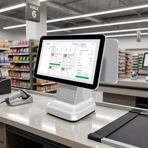 ระบบขายหน้าร้าน POS แบบ All-in-One ขนาด 15.6 นิ้ว ระบบปฏิบัติการ Windows รองรับ Wi-Fi 6 พร้อมการรับประกัน 1 ปี (OEM/ODM) - Product Image 1
