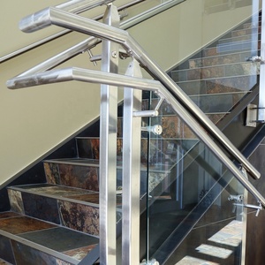 Lan Can Cầu Thang Bằng Thép Không Gỉ Lan Can Ban Công Bằng Kính Hiện Đại Lan Can Ban Công Lan Can Tay Vịn Thiết Kế - Product Image 5