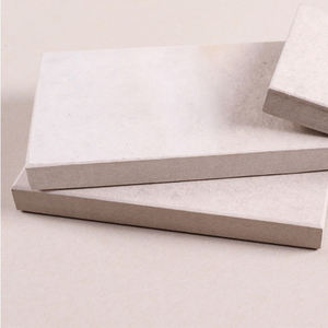 Papan semen serat pelapis dinding, dekorasi bangunan eksterior gaya Modern 1220x2440mm tahan api kalsium silikat - Product Image 5