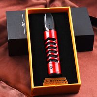 Nouveau Briquet Électronique Métallique 2024 avec Collecteur de Cendres USB – Formats Slim et Standard – Cadeaux d'Affaires – Logo Personnalisé