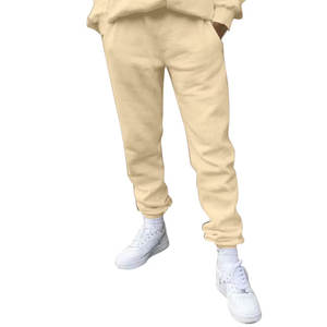 100% coton biologique hommes français éponge poids moyen pull survêtement ensemble Logo personnalisé pour l'hiver Gym Sportswear haute qualité Air - Product Image 3