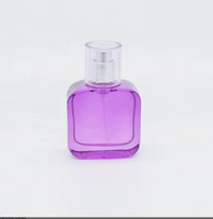 Flacon de parfum en verre vide rechargeable de 30 ml avec col vissé, design élégant, vente en gros