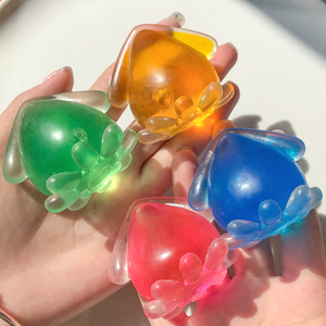 Jouet anti-stress souple en forme de calmar, pieuvre ou bonbon carré en maltose pour enfants et adultes - Utilisation à la maison ou au bureau - Product Image 5
