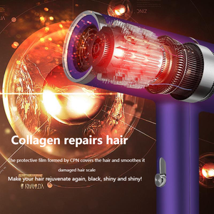 Nuevo Secador de Pelo Portátil para el Hogar con Alta Velocidad de Viento, Secador de Pelo con Iones Negativos y Boquilla de Aire, para Peinado en Salón de Belleza y Hotel - Product Image 3