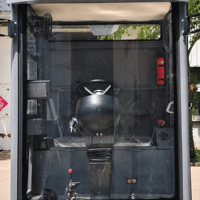 LM-W2200 Nouveau Nettoyeur autotracté 5-en-1 avec canon à brouillard, lavage haute pression, réservoir d'eau 200L, bac à poussière 260L pour usine et atelier