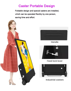 Support d'affichage LCD pliable portable résistant aux intempéries pour la <span class=keywords><strong>promotion</strong></span> en centre commercial/en exposition/en magasin - Product Image 3