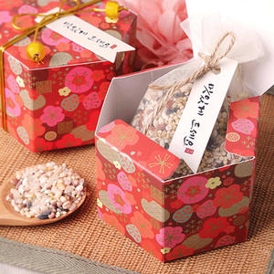 Cajas de papel de boda de estilo japonés creativas para vacaciones, superventas personalizadas, caja de regalo de embalaje hexagonal pequeña de lujo - Product Image 4