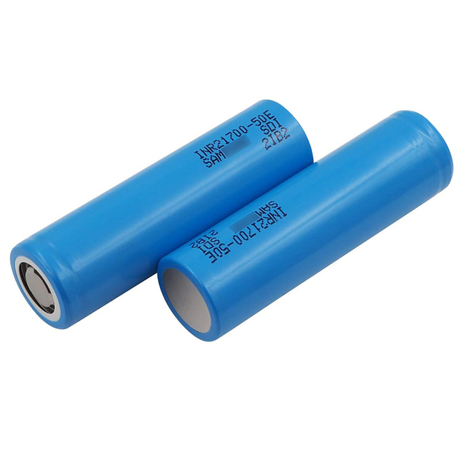 Original Sam Sung Inr21700-50e Li-ion Cell High Power 3C 15A 5000mAh Li Ion Battery 3.7v 21700 for 24v Lithium Battery Pack
