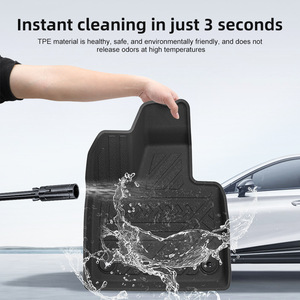 Tapis de <span class=keywords><strong>coffre</strong></span> 3D TPE complet, épaisseur 2,1 mm, imperméable, antidérapant, facile à nettoyer, pour <span class=keywords><strong>Volvo</strong></span> EX90 2025 version F - Vente chaude - Product Image 2