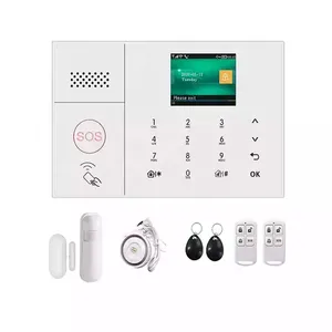 Touch Panel Wireless Home Security Set Anti-Dief Inbraakalarm Wifi Tuya Gsm Alarmsysteem