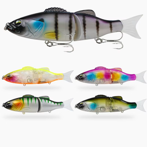 Leurre multi-sections 174 mm/87 g, deux sections, bouche incurvée, appât submergé en plastique, appât de pêche en <span class=keywords><strong>mer</strong></span>, eau douce, pêche universelle - Product Image 1