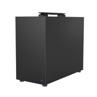 Boîtier PC Gaming Mini MATX Portable avec Verre Trempé et Poignée, Compatible Alimentation ATX, Petit Boîtier d'Ordinateur Tour Vente en Gros