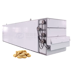 Large-capacity industrial peanut mesh belt dryer high-quality peanut <b>drying</b> <b>equipment</b> continuous vegetable dryer - Product Image 1