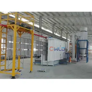 Powder Coating Oven Painting Line In Metal For Sale