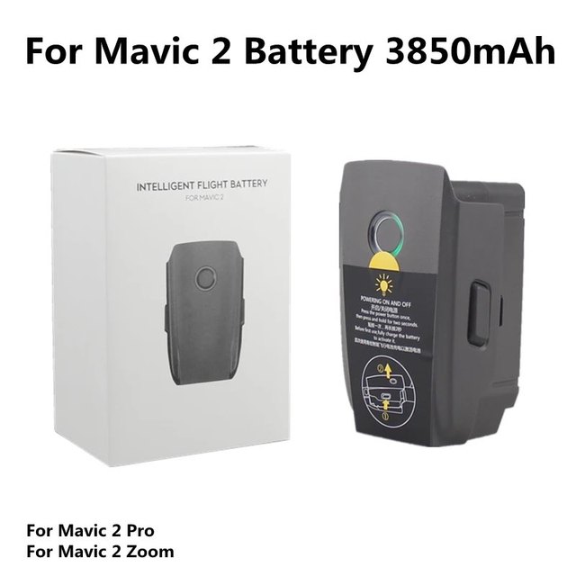 15.4V 3850mAh Drone Battery for DJI Mavic 2 Enterprise Dual & Advanced Thermal Drone Intelligent Flight Replacement Battery