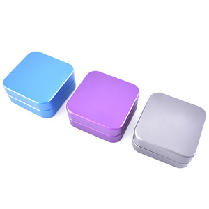 VS Brand Factory Direct Supply Newly Aluminum Dry <strong>Herb</strong> <strong>for</strong> Square <strong>Grinder</strong> 55mm/2.2in 2 Part Box Shape 168g - Product Image 3