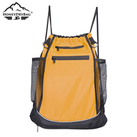 Sac à dos de natation et de triathlon à cordon cinétique, étanche à l'eau, en matrice polymère haute densité, avec logo personnalisé OEM
