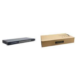 24-Port Großhandel 400W POE Switch 24+2+2 Port mit SFP IEEE802.3AF 12,8Gbps Kapazität VLAN-Unterstützung für CCTV IP-Kamerasysteme - Product Image 6