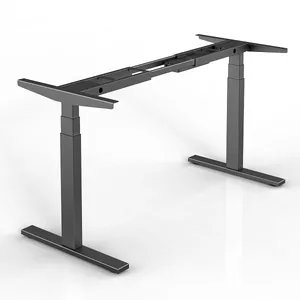 JIECANG ergonomic work study desk electric adjustable height cheap sit stand up computer desk