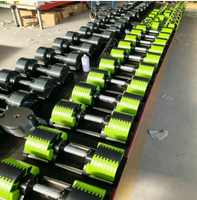 Ensemble d'haltères réglables 40 kg/43 kg en fonte, avec intervale de 2,5 kg, équipement de fitness pour la maison et la salle de sport commerciale