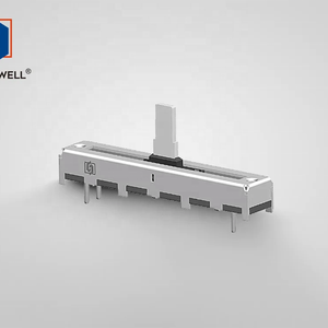 Muestra de Potenciómetro Deslizante LED SC de 15 mm, Faders de 200k, Deslizadores de Volumen con Tapa de Goma, Audio Estéreo - Product Image 3