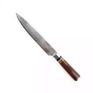 Горячая распродажа 8 дюймов Профессиональный Японский Стиль Дамасская сталь острый кухонный нож шеф-повара с подарочной коробкой