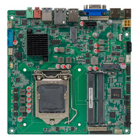 Carte mère industrielle embarquée LIMYEE en gros pour processeurs Intel H110 6e/7e/8e/9e génération, 4 ports SATA, LGA1151 – Dernière version