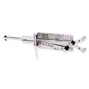 LISHI HU39 2-/<span class=keywords><strong>Dr</strong></span>/Bt para Mercedes Benz Auto Lock Pick y decodificador Car Key Locksmith LISHI Residential Lock-Smith Tool - Product Image 4